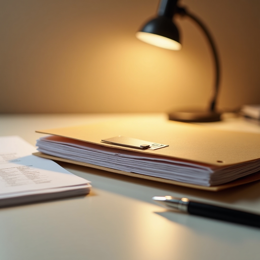 Credit application folder